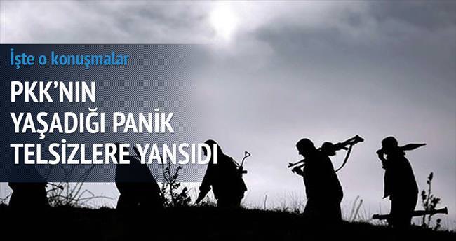 PKK’nın paniği telsizlere yansıdı