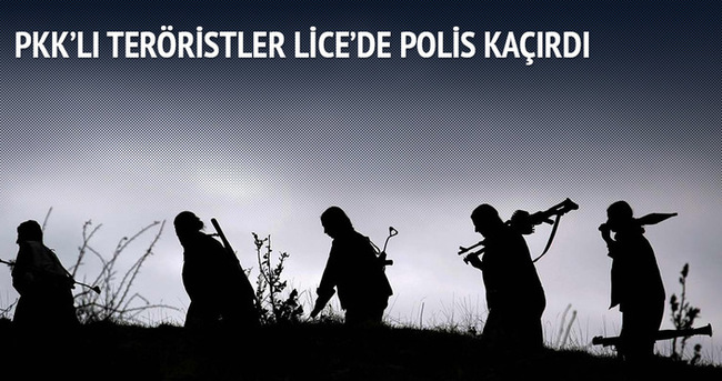 PKK yol kesip polis kaçırdı