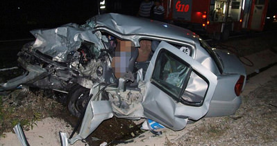 Yozgat’ta feci kaza: 2 ölü, 3 yaralı
