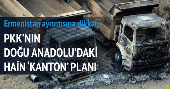 PKK’nın Doğu Anadolu’daki hain ’kanton’ planı