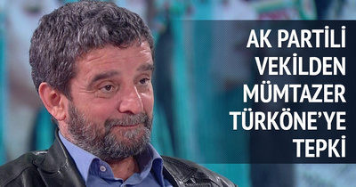 Mümtazer Türköne’ye AK Partili vekilden tepki