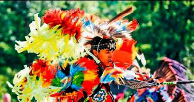 Kızılderililer ’Pow Wow’ festivalinde buluştu