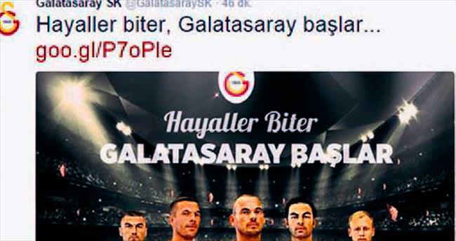 Twitter’da coştular: Hayaller biter, Galatasaray başlar...