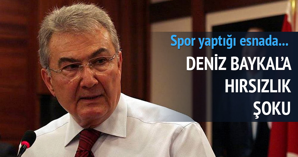 Deniz Baykal�a hırsızlık şoku Son Dakika Haberler