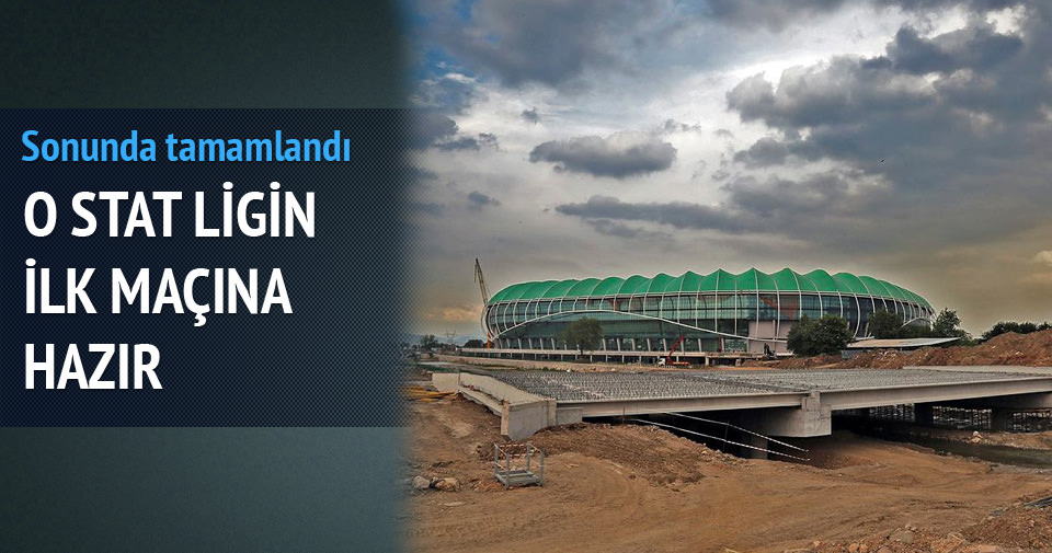Timsah Arena ligin ilk maçına hazır Son Dakika Spor Haberleri