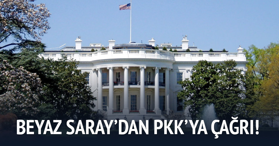 Beyaz Saray’dan PKK’ya: Son verin