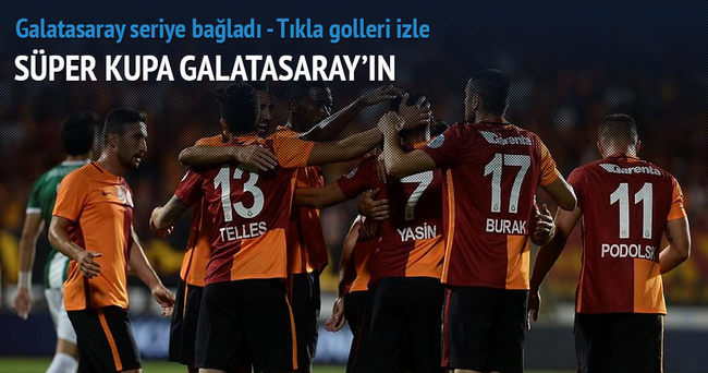 Süper Kupa Galatasaray’ın