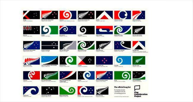 Yeni Zelanda’da 40 milli bayrak adayı