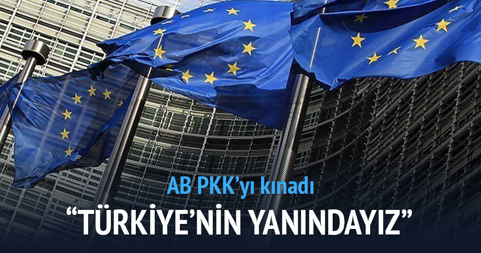 Avrupa Birliği PKK’yı kınadı