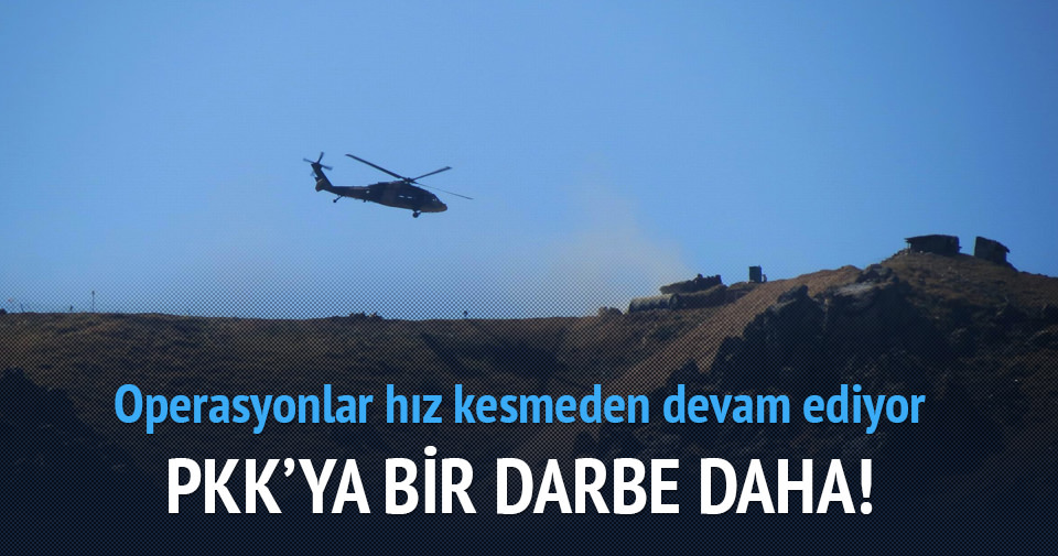 PKK’ya bir darbe daha! 12 terörist öldürüldü