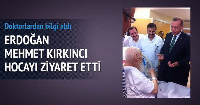 Erdoğan’dan Kırkıncı hocaya ziyaret