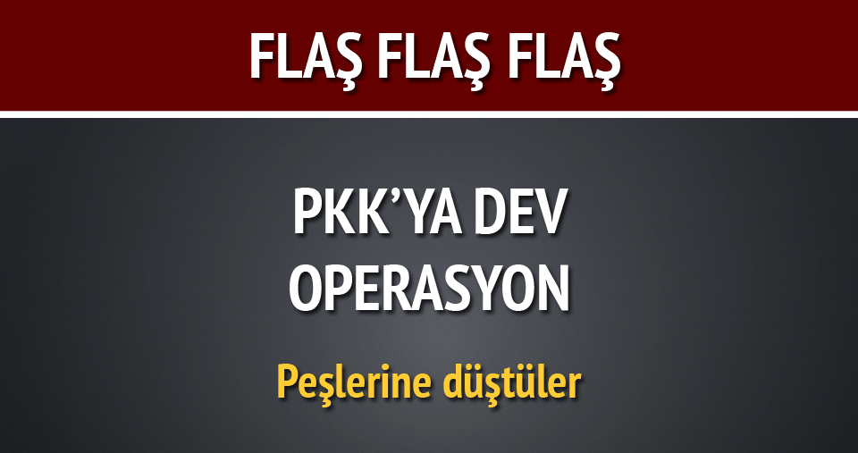 Tunceli‘de PKK‘ya operasyon başlatıldı