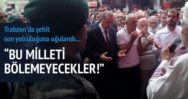 Şehit Başkomiser Trabzon’da uğurlandı!