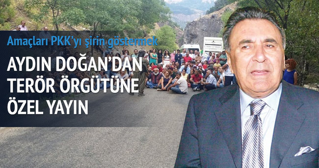 Aydın Doğan'ın ajansı DHA'dan PKK'ya özel yayın