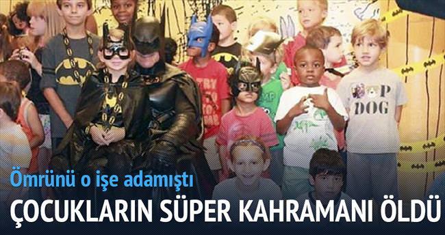 Hasta çocukların ’Batman’i öldü