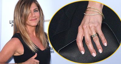 İşte Jennifer Aniston’ın pırlanta yüzüğü