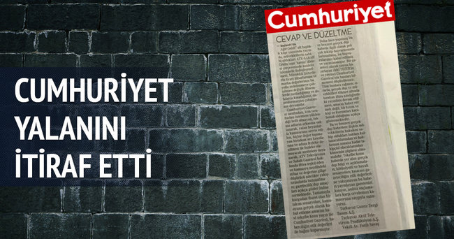 Cumhuriyet Sabah-ATV Grubu’ndan özür diledi