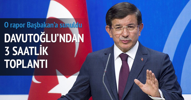 Başbakan Davutoğlu seçim stratejisi toplantısı yaptı