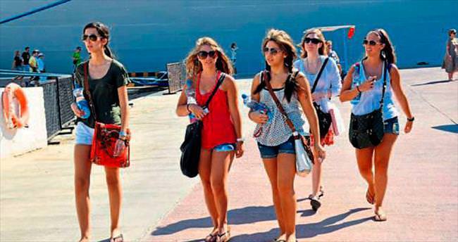 Yunan turistlerin ilgisi çok fazla