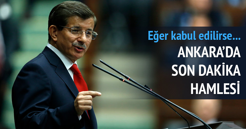 Başbakan Davutoğlu’ndan müthiş hamle