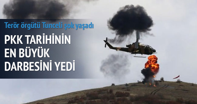 PKK Tunceli’de tarihinin en büyük darbesini yedi
