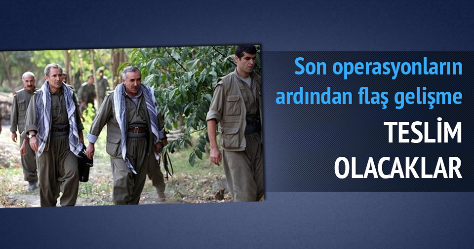 Teslim olan PKK’lılar itiraf etti