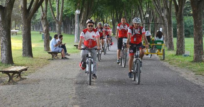 Bisikletli 112 ekipleri göreve başladı