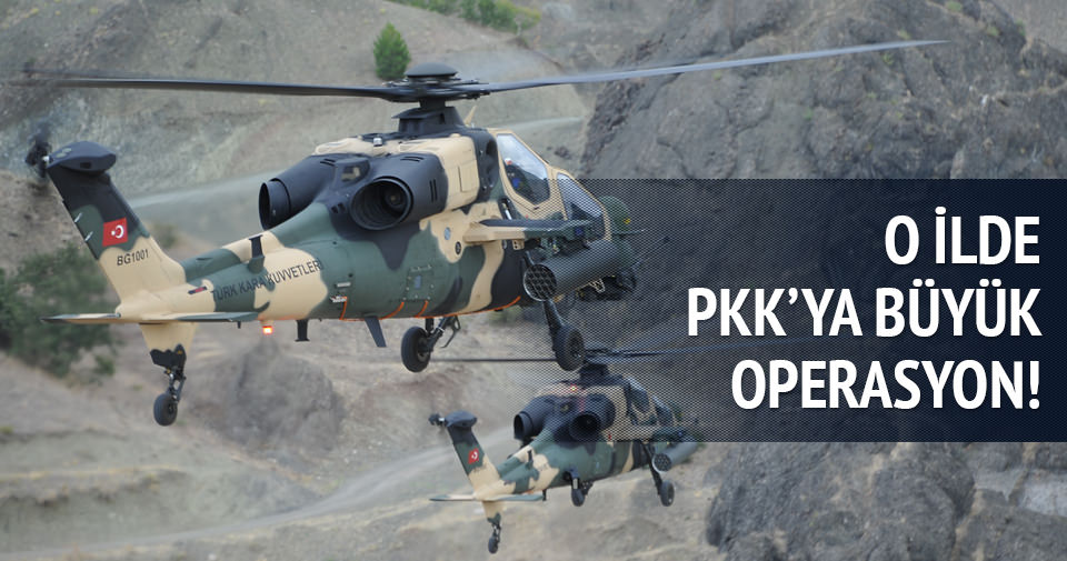 Tunceli‘de PKK‘ya operasyon