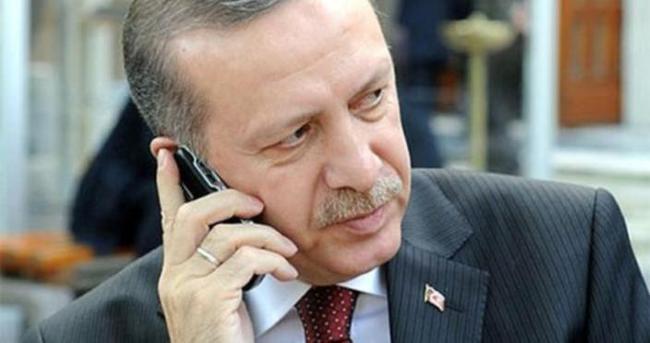 Erdoğan, şehit ailelerini telefonla aradı