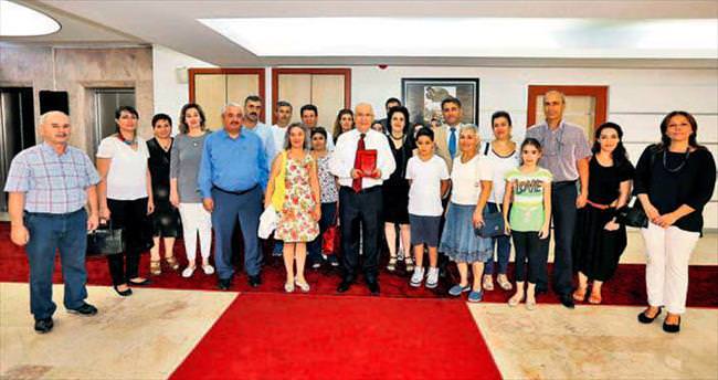 Okullara desteği için Yaşar’a teşekkür ettiler