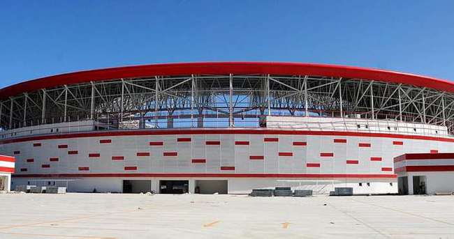 Antalyaspor’un yeni stadı tamamlanma aşamasında