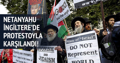 Netanyahu Londra’da protestoyla karşılandı