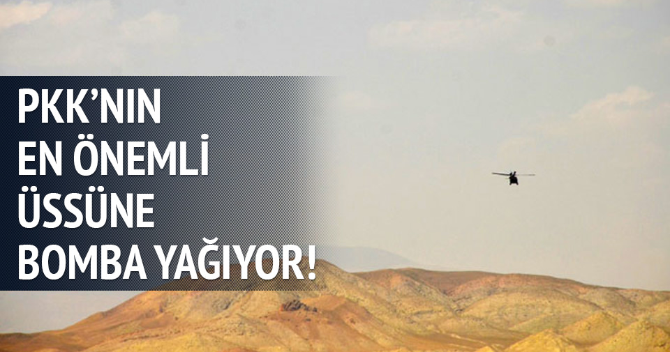 PKK hedefleri 2 günden bu yana bombalanıyor
