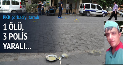 Diyarbakır’da polise saldırı...