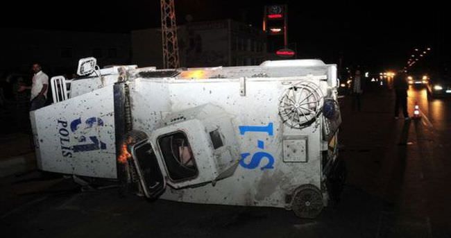 Van’da zırhlı araç devrildi: 3 polis yaralandı