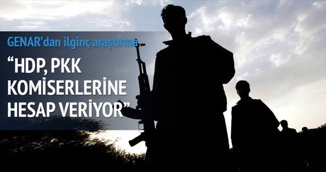 ’HDP, PKK komiserlerine her şeyin hesabını veriyor’