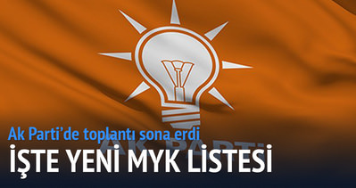 AK Parti MKYK’nın ilk toplantısında yeni MYK belirlendi
