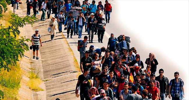 Edirne’ye büyük mülteci yürüyüşü