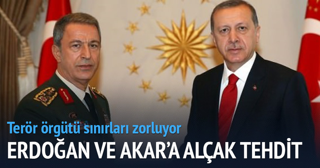 PKK’dan Akar ve Erdoğan’a alçak tehdit
