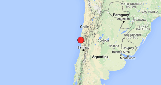 Şili’de 8,3 büyüklüğünde deprem