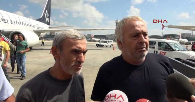 Serbest bırakılan iki işçi Türkiye’de
