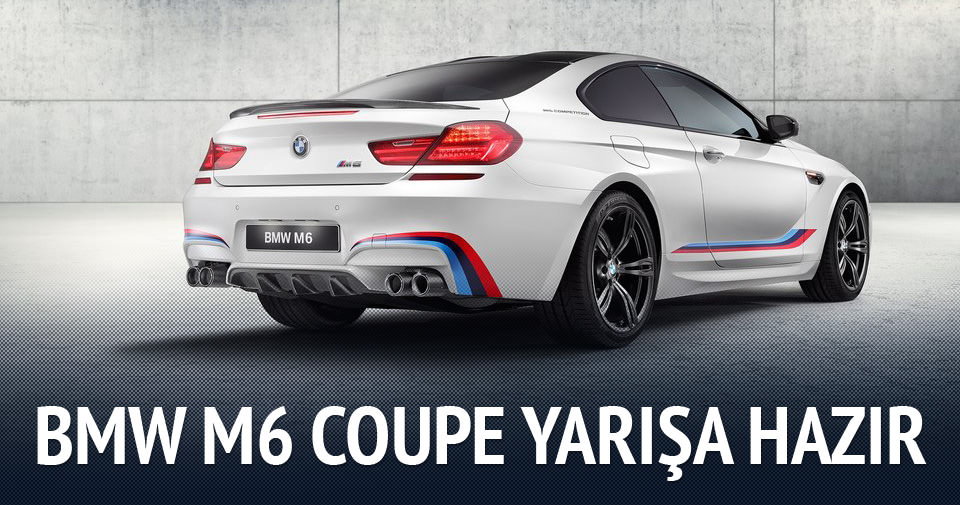 BMW M6 Coupe yarışa hazır