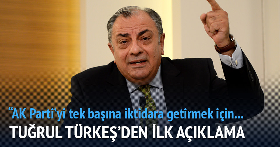 Tuğrul Türkeş: Ak Parti’yi tek başına iktidara getirmek için çalışacağız