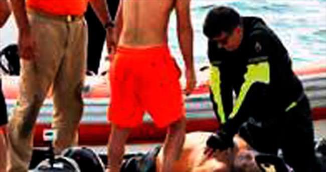 Yüzerken gelen kalp krizi Rus turisti öldürdü