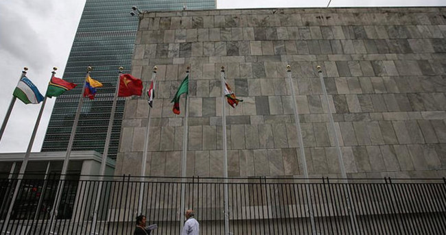 Filistin bayrağı BM’de göndere çekiliyor