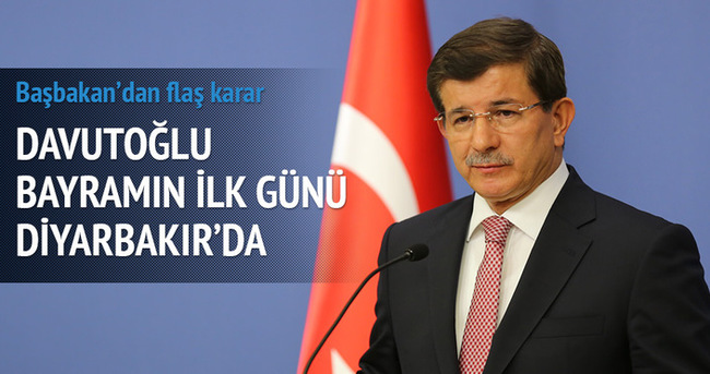 Başbakan Diyarbakır’da