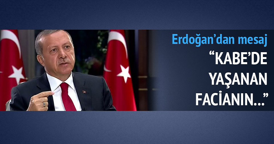 Cumhurbaşkanı Erdoğan: İslam dünyasında büyük üzüntüye yol açtı