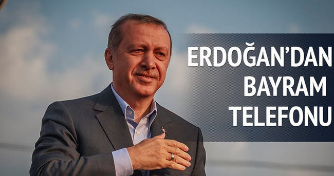 Erdoğan’dan bayram telefonu