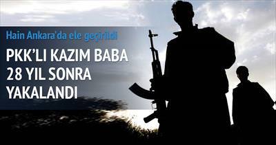 PKK’lı Kazım Baba 28 yıl sonra yakalandı