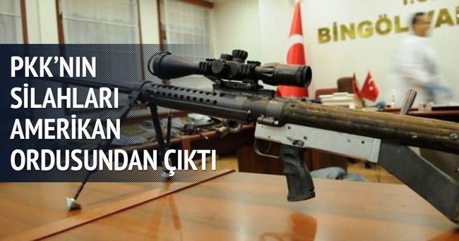 PKK’nın bilinmeyen silahı ABD ordusundan çıktı